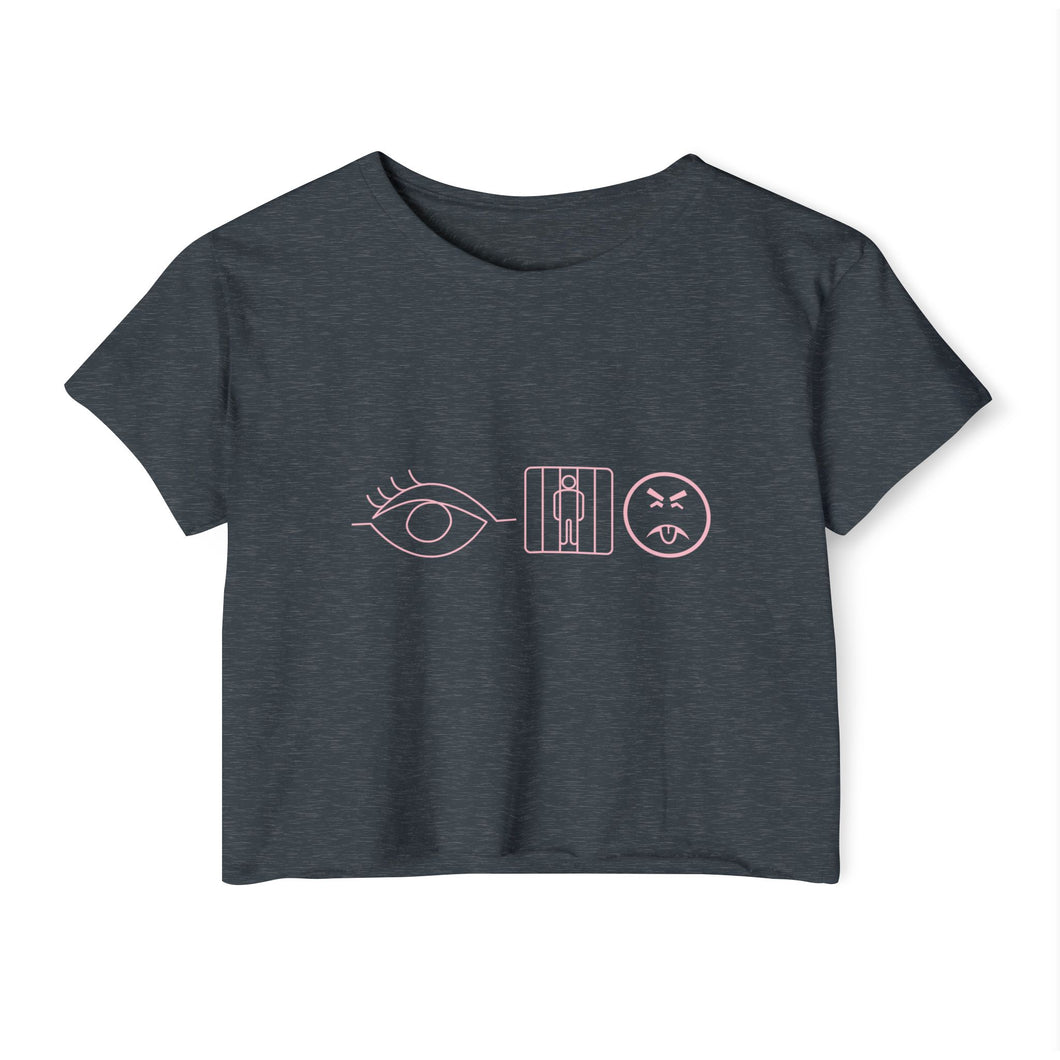 I CONIC Graphic Crop Top