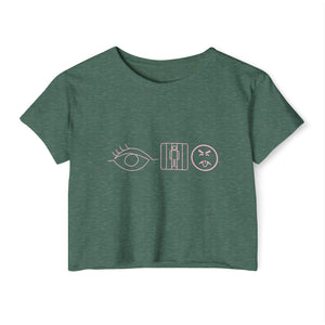I CONIC Graphic Crop Top